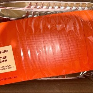 LOT OF 10 Tom Ford Bitter Peach EDP Spray Sample Vial 1.5 ml / .05 oz Travel